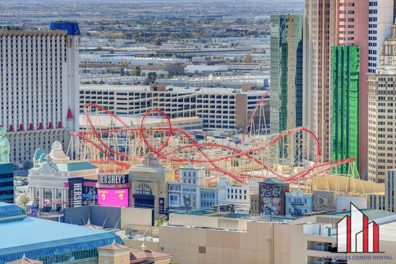 Mgm Signature-29-607 F1 Track & Strip View Balcony Лас-Вегас Екстер'єр фото